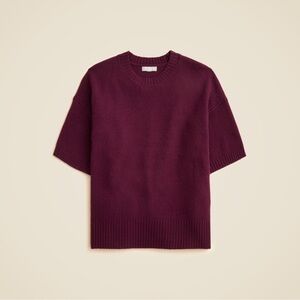 J.Crew Oversized sweater-tee in vintage wool